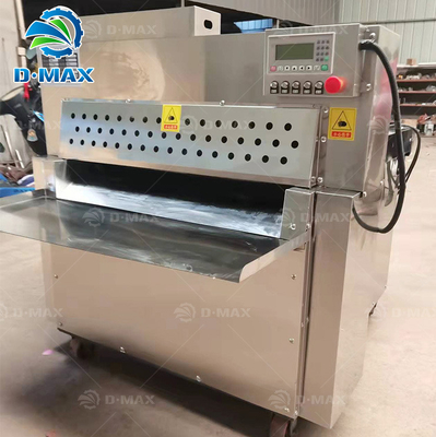 95 KG フルオートマティック CNC ワイド 冷凍魚肉ベーコン スライスカット スライサー 4 ロール 簡単に操作する