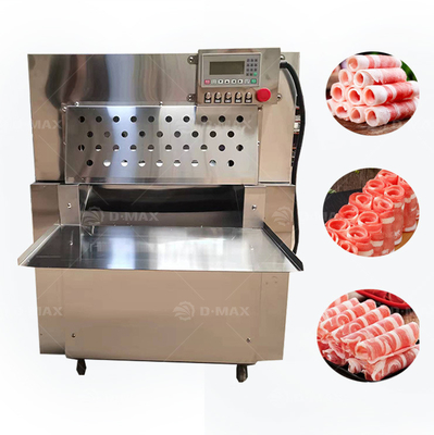 汎用 0.1-5mm 切断サイズ 商用用の冷凍羊肉牛肉切断機