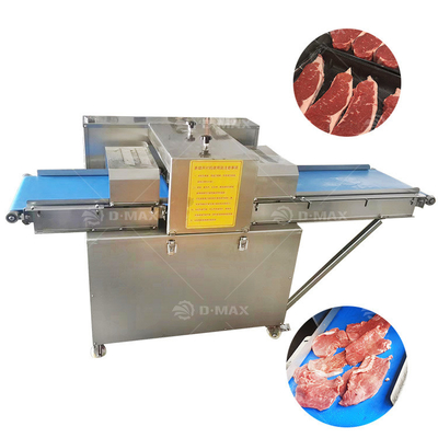 新鮮な肉切断機 40cm ベルト幅 4mm 厚さ 304ステンレス鋼の牛肉切断機