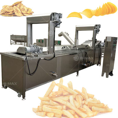 380V/50Hz 食品産業機器 自動 ポテトチップス 生産ライン 100-500kg/h