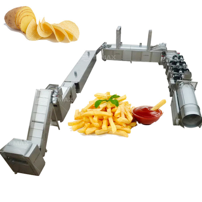 120KG 冷凍ジャガイモチップス製造機械生産ライン 製品属性