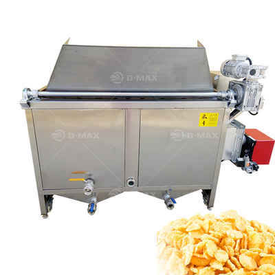 材料 鶏肉と南瓜パイのフライティング加工ラインのためのガスタイプ最良の深揚げ機