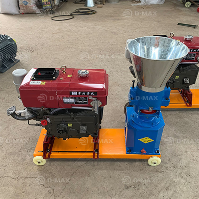 220v/380v ストレージ 小型のミニヤギ 牛猫のための小麦芽ペレット製造機械