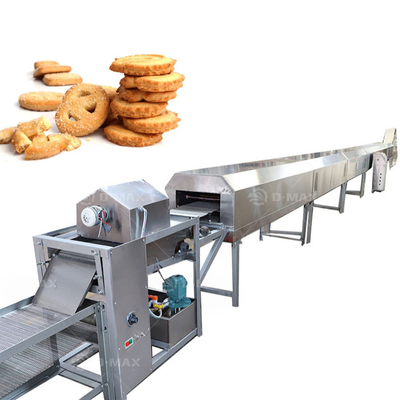 ウォールナットケーキと桃の脆いパスタを作るための先進的な熊ビスケット詰め機