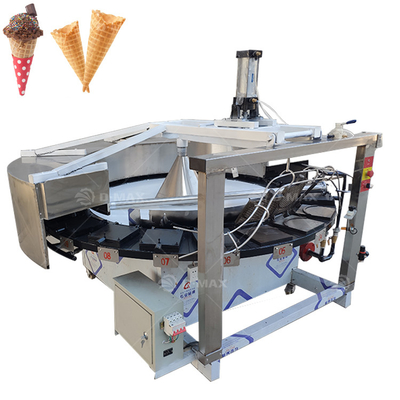 ワッフルカップエッグロールとソフトウエファービスケットのためのスナック製造機