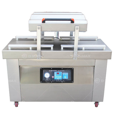 重用テーブルトップ ダブルチャンバー真空密封機 布豚肉牛肉と茶