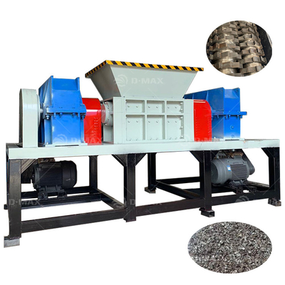 二重シャフト プラスチック・シュレッダー 機械 金属スクラップの粉砕とプラスチックリサイクル