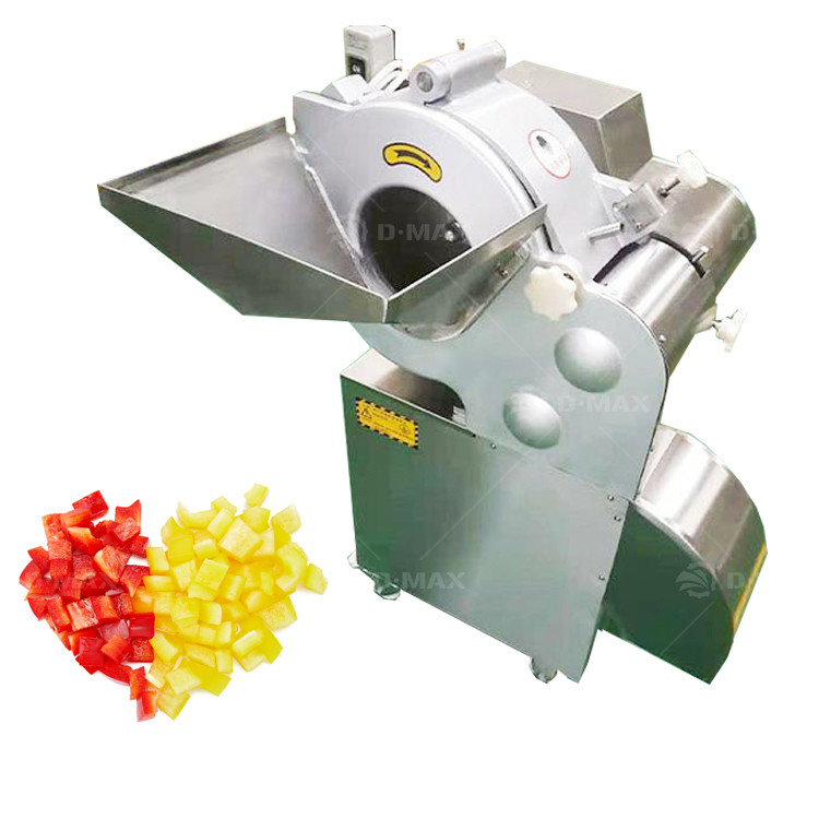 野菜と果物を切るための葉緑のキューブカット機 サイズをカスタマイズできる