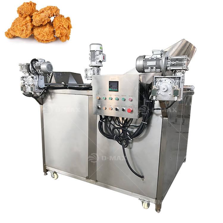 材料 鶏肉と南瓜パイのフライティング加工ラインのためのガスタイプ最良の深揚げ機